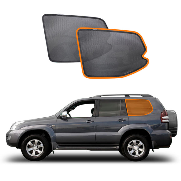 Window Sun Shade for Toyota LandCruiser Prado 120 Series 2003-2009