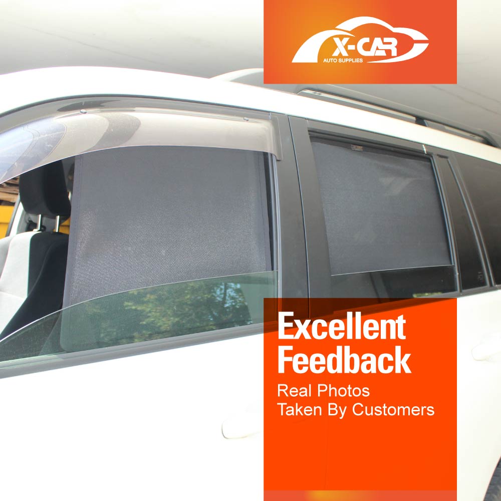Window Magnetic Sun Shades for Toyota Prado 150 Series 2009-2024 Rear Windscreen Shade - 0