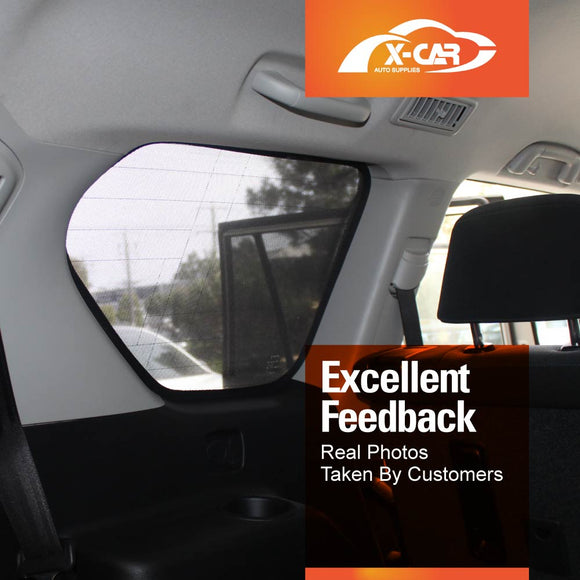 Window Sun Shades for Toyota Prado 150 Series 2009-2024 Rear Windscreen Shade