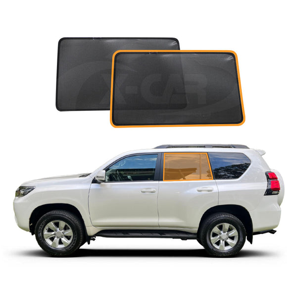 Window Sun Shades for Toyota Prado 150 Series 2009-2024 Rear Windscreen Shade