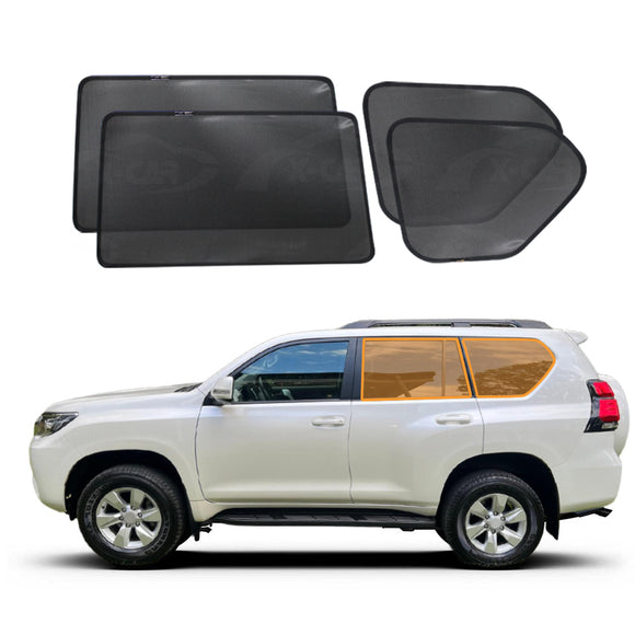 Window Sun Shades for Toyota Prado 150 Series 2009-2024 Rear Windscreen Shade