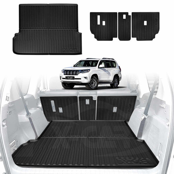 Boot Liner / Back Seats Protector for Toyota Prado 7-Seat 150 Series 2009-2024