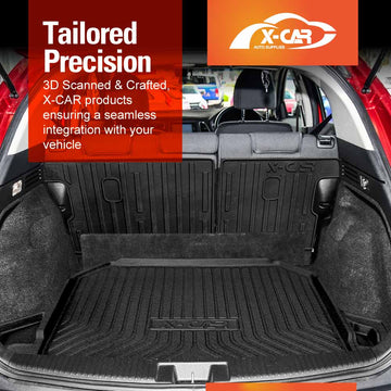 Boot Liner/ Back Seat Protector for Honda HR-V HRV 2014-2021 All weather Cargo Mats - 0