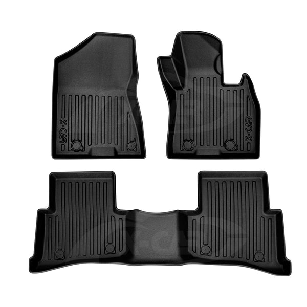 3D Floor Mats for Hyundai Tucson 2015-2021 All-Weather Car Liners