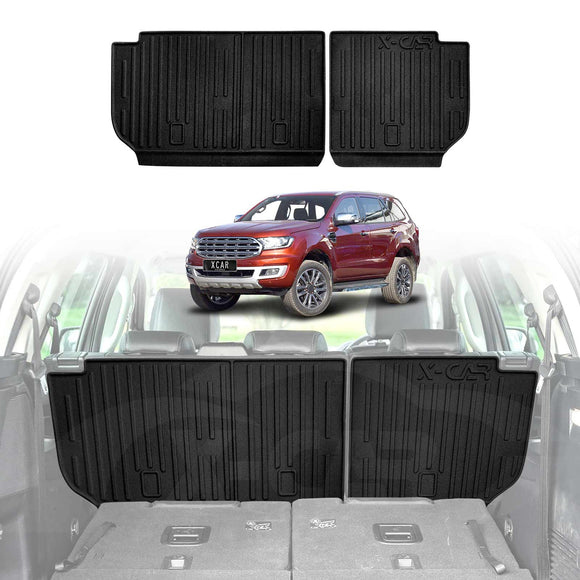 Boot Liner / Back Seat Protector for Ford Everest 2022-Onwards Cargo Trunk Mat