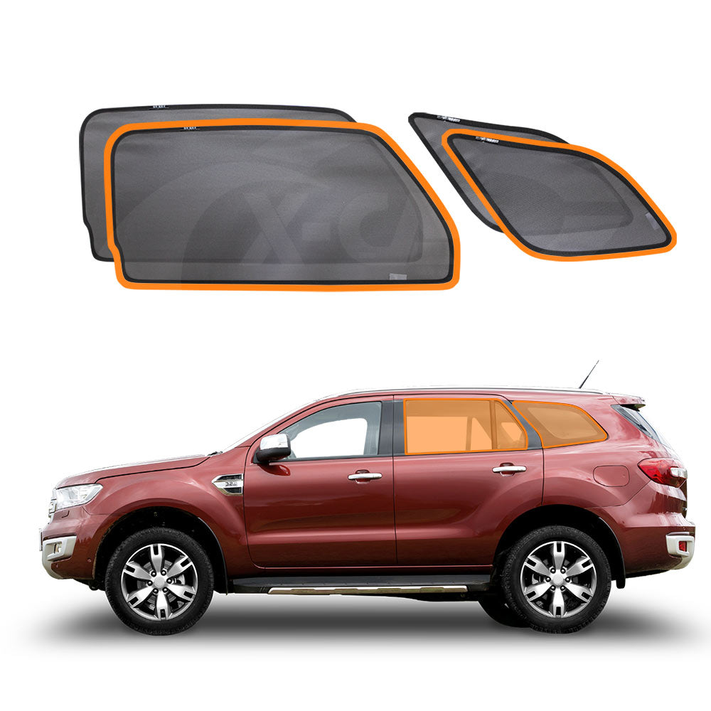 Sun Shade For Car Car Window Shades Australia Page 4 X CAR   2015 2022 Ford Everest Sun Shade Window Rear Blind Tag Xcar 