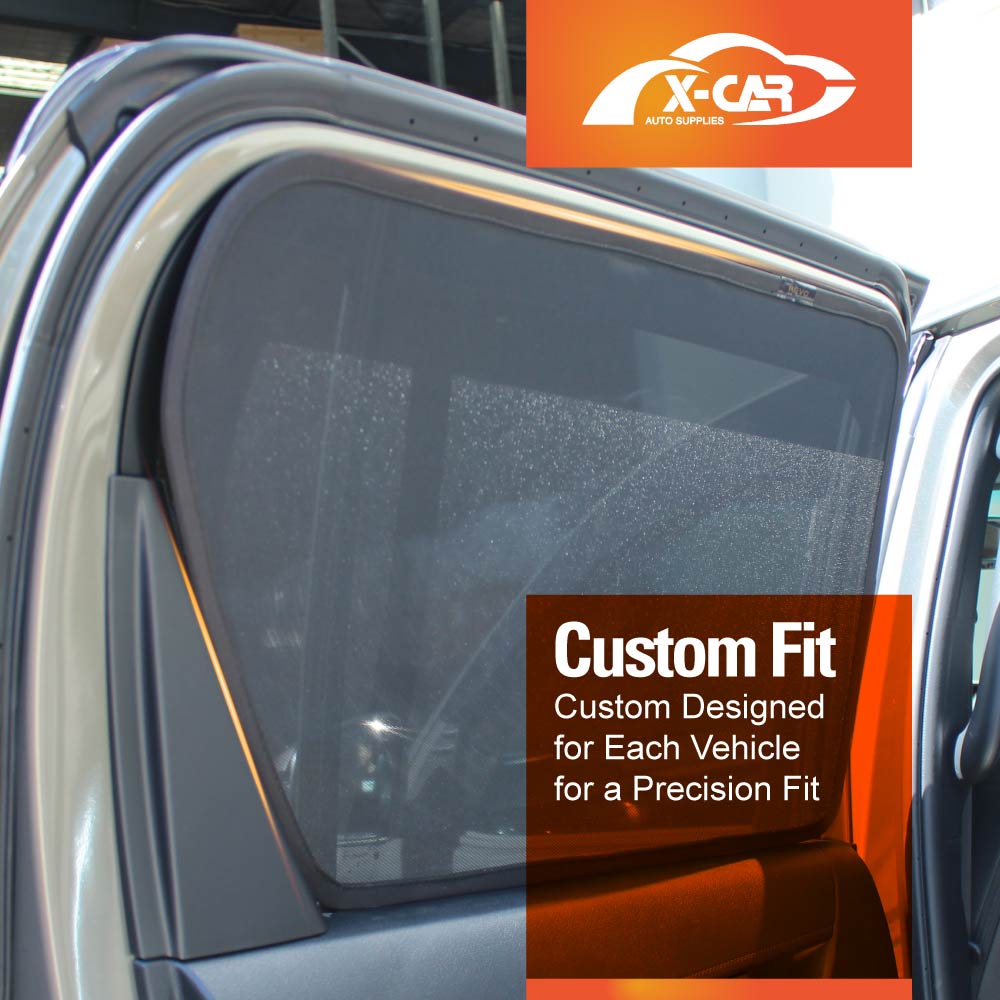 Window Sun Shades for Toyota Hilux SR5 Double Cab 2015-2025 Rear Windscreen Shade