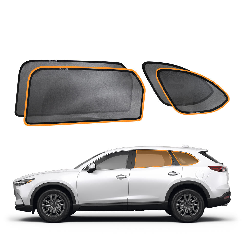 Window Sun Shade for Mazda CX-9 CX9 2016-2025 Magnetic Car Sun Blind Mesh
