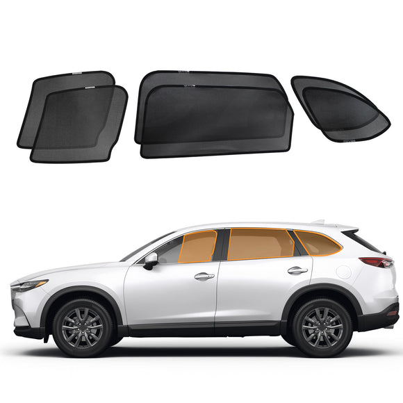Window Sun Shades for Mazda CX-9 CX9 2016-2025 Car Sun Blind Mesh