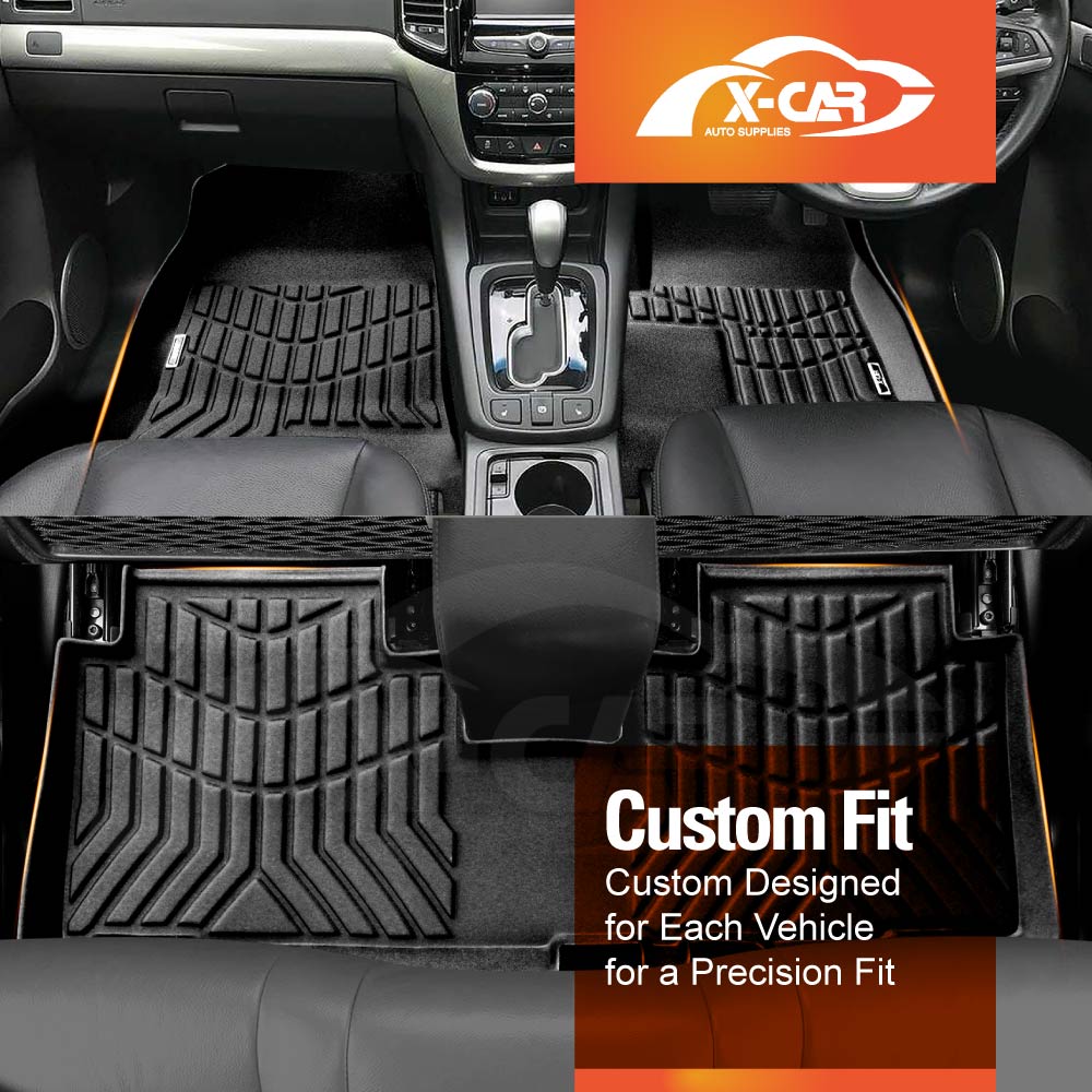 Floor Mats for Holden Captiva 2006-2017 Heavy Duty All Weather Car Mats - 0