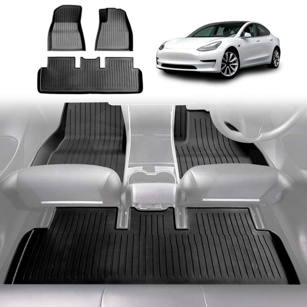 Car Floor Mats For Tesla Model 3 2017-2023