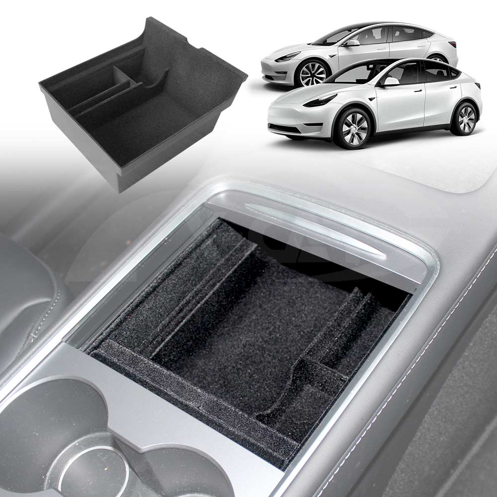 Centre Console Organizer Tray for Tesla Model 3 2021-2023 and Model Y 2021-2025
