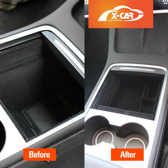 Centre Console Organizer Tray for Tesla Model 3 2021-2023 and Model Y 2021-2025