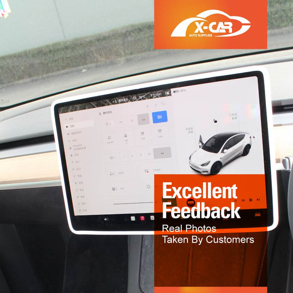 Tesla Model 3 Highland Screen Protector Rearview Mirror Frame Protection Silicone Cover 2023-2025