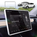 Tesla Model 3 / Y Screen Protector Rearview Mirror Frame Protection Silicone Cover-2