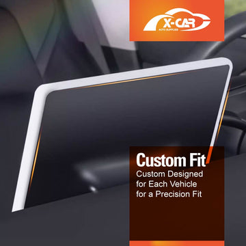 Tesla Model Y L 6-Seat 2026-Onwards Screen Protector Rearview Mirror Frame Protection Silicone Cover - 0