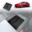 NEW Tesla Model 3 Highland 2024 Premium Centre Console Organizer Tray Storage Box Drawer Container with Silicone Mat