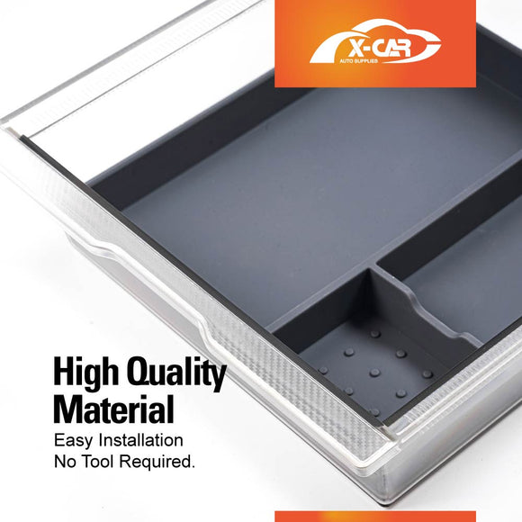 Tesla Model Y Juniper Centre Console Organizer Tray Storage Container with Silicone Mat 2025-Onwards