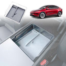 Tesla Model Y Juniper Centre Console Organizer Tray Storage Container with Silicone Mat 2025-Onwards-19