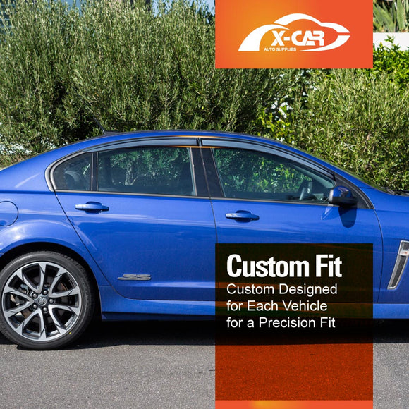 WeatherShields for Holden Commodore Sedan VE VF 2006-2017 Car Weather Shields Wind Deflectors Sun Visors