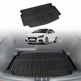 Boot Liner for Hyundai i30 Hatchback 2018-Onwards Trunk Cargo Mat Luggage Tray
