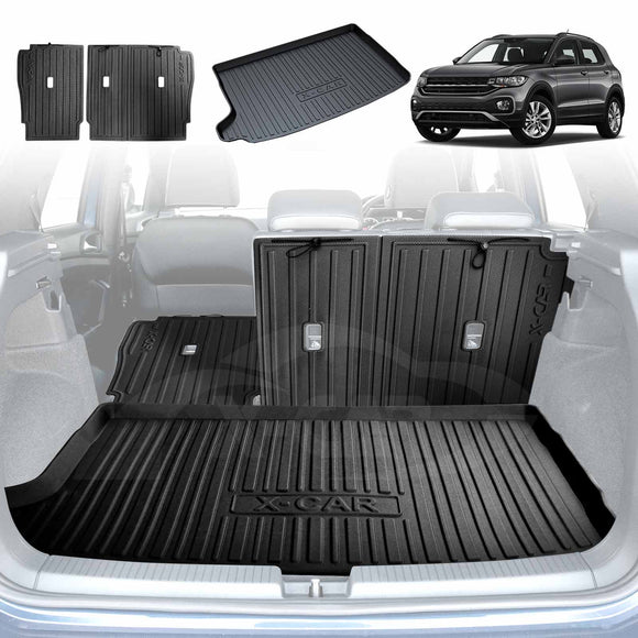 Boot Liner / Back Seats Protector for Volkswagen T-Cross 2019-Onwards
