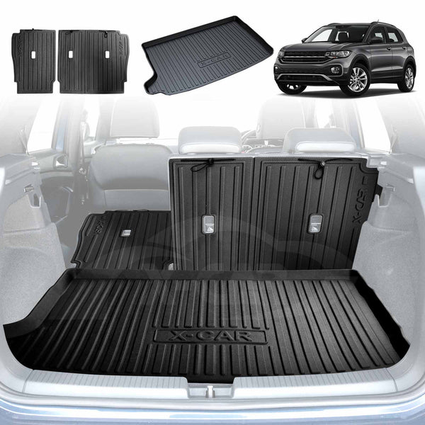 Boot Liner / Back Seats Protector for Volkswagen T-Cross 2019-2024