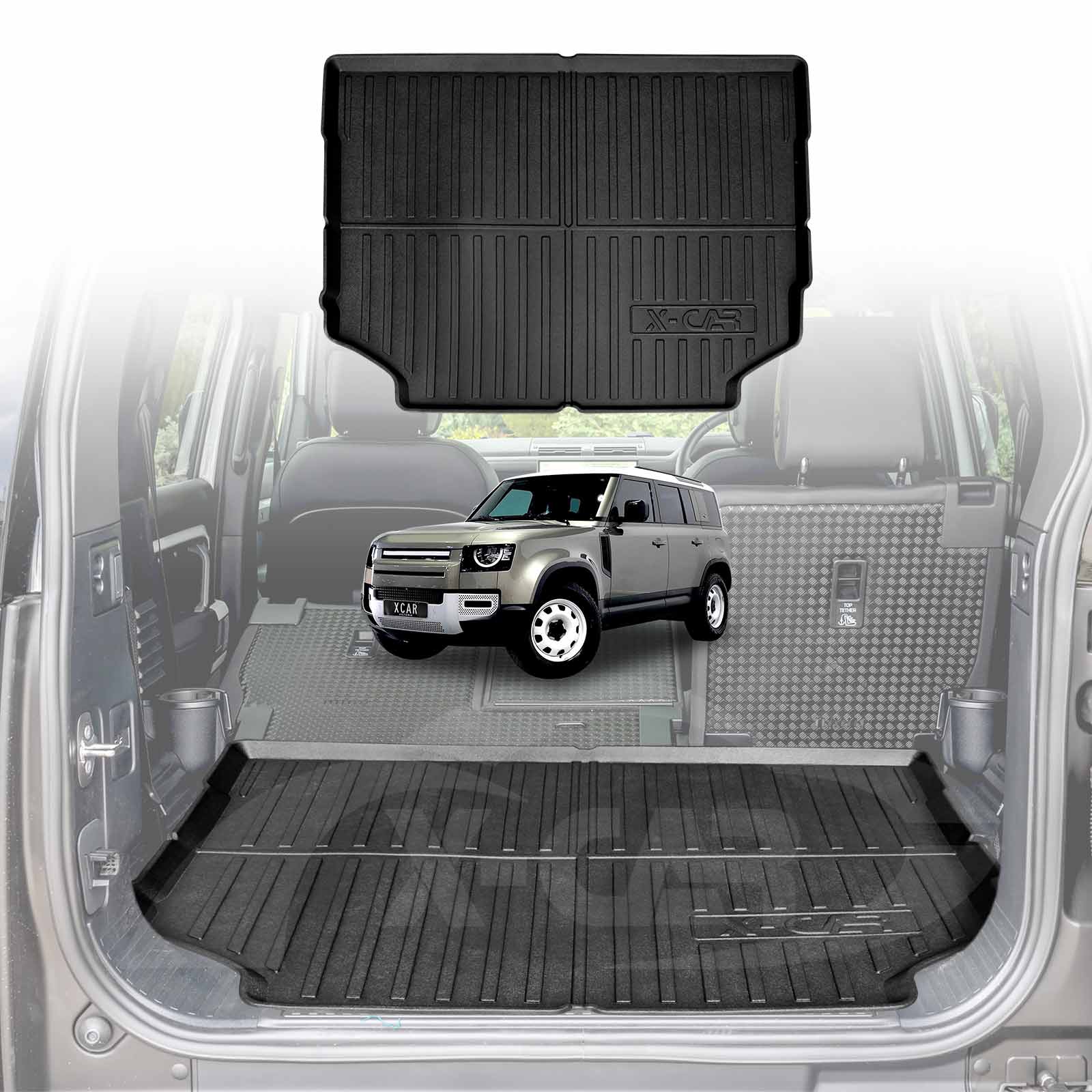 Boot Liner For Land Rover Defender L663 110 2020-Onwards Heavy Duty Ca ...