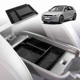 Centre Console Armrest Organizer Tray for Hyundai IONIQ 5 2021-Onwards Storage Box - 0
