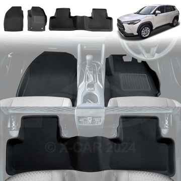 3D Floor Mats for Toyota Corolla Cross 2022-Onwards All-Weather Car Liners