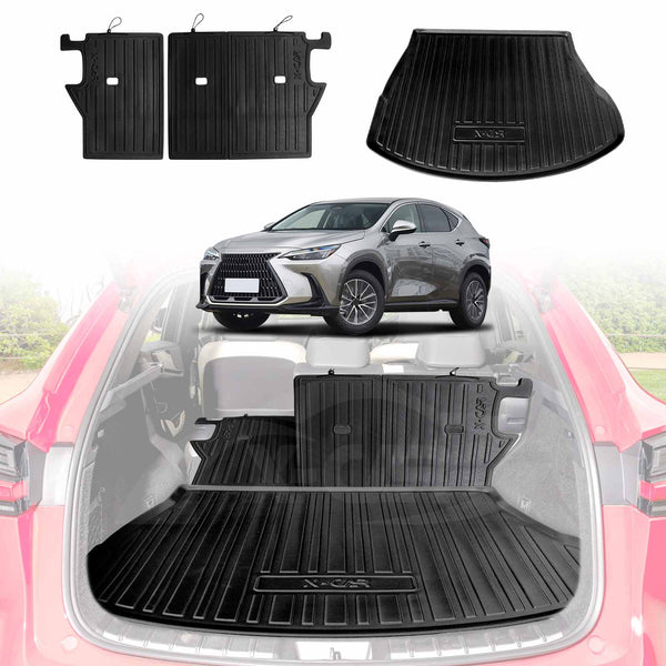 Boot Liner Back Seats Protector for Lexus NX Series 2022-2025 NX250 NX350 NX350h NX450h