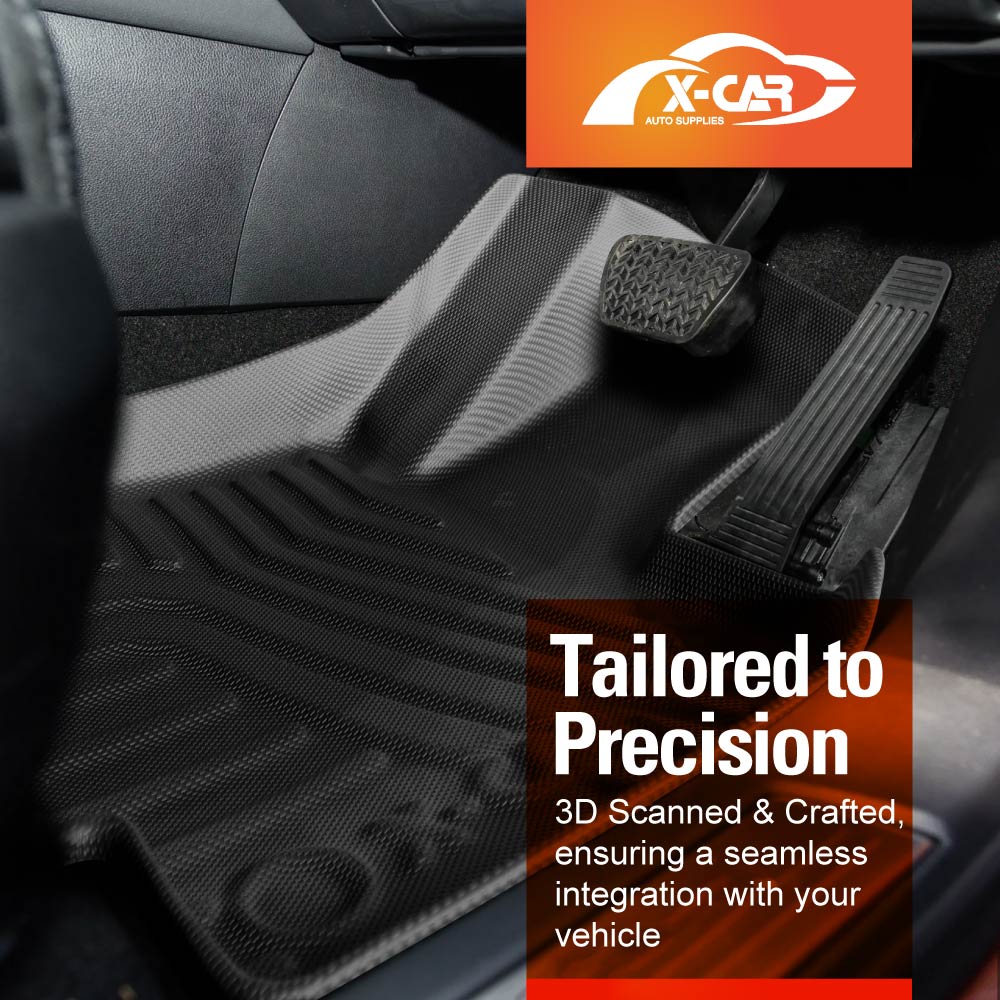 3D Floor Mats for Lexus RX350 RX350h RX500h 2022-Onwards All-Weather Car Liners - 0