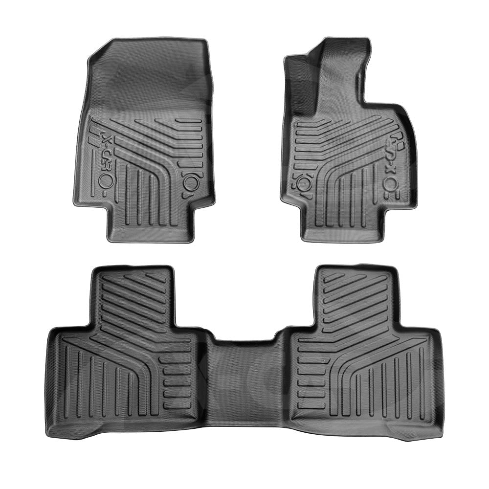 3D Floor Mats for Lexus RX350 RX350h RX500h 2022-Onwards All-Weather Car Liners