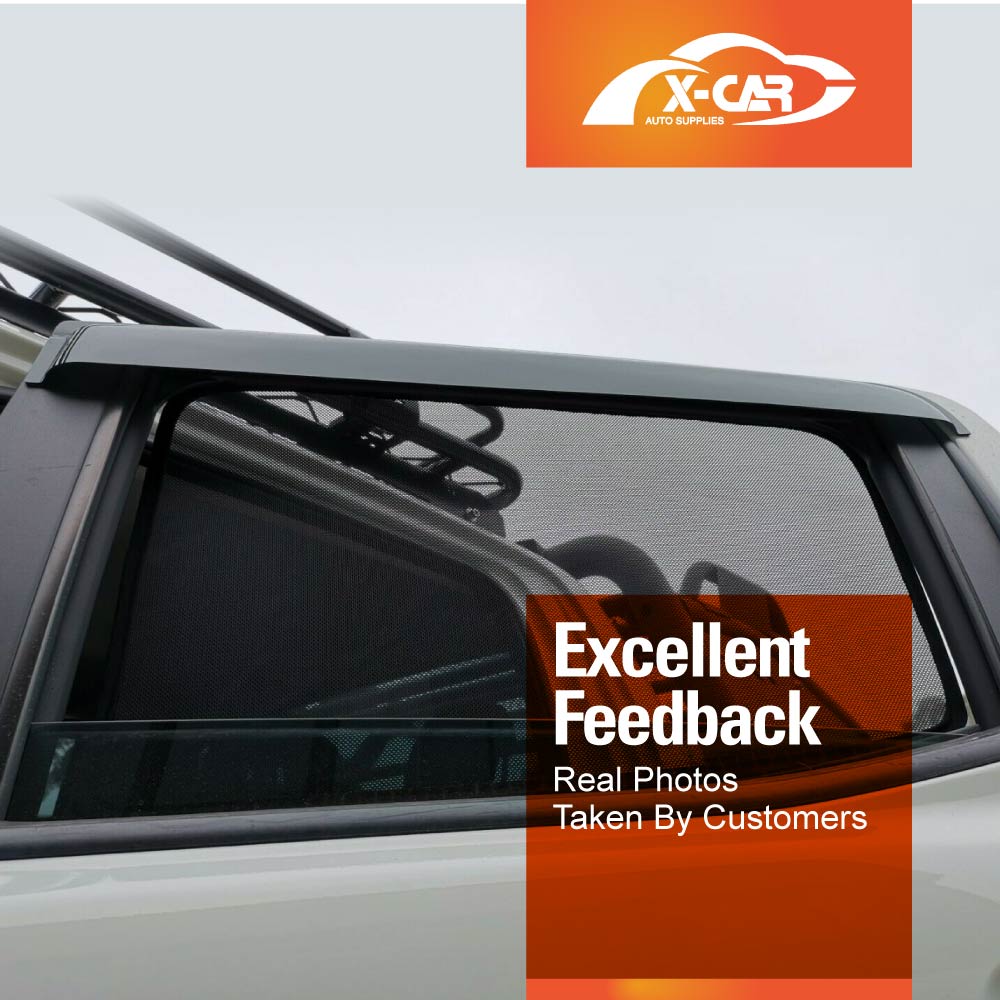 Ford Ranger PX1 PX2 PX3 2011-2022 Window Sun Shades | X-CAR