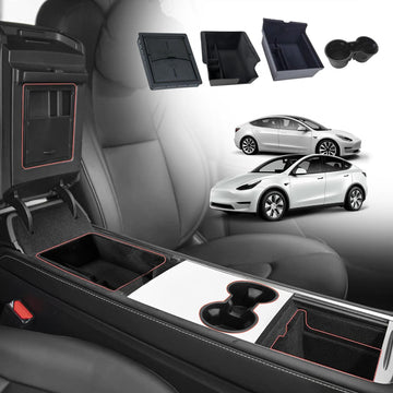 Centre Console Organizer Tray for Tesla Model 3 2021-2023 and Model Y 2021-2025