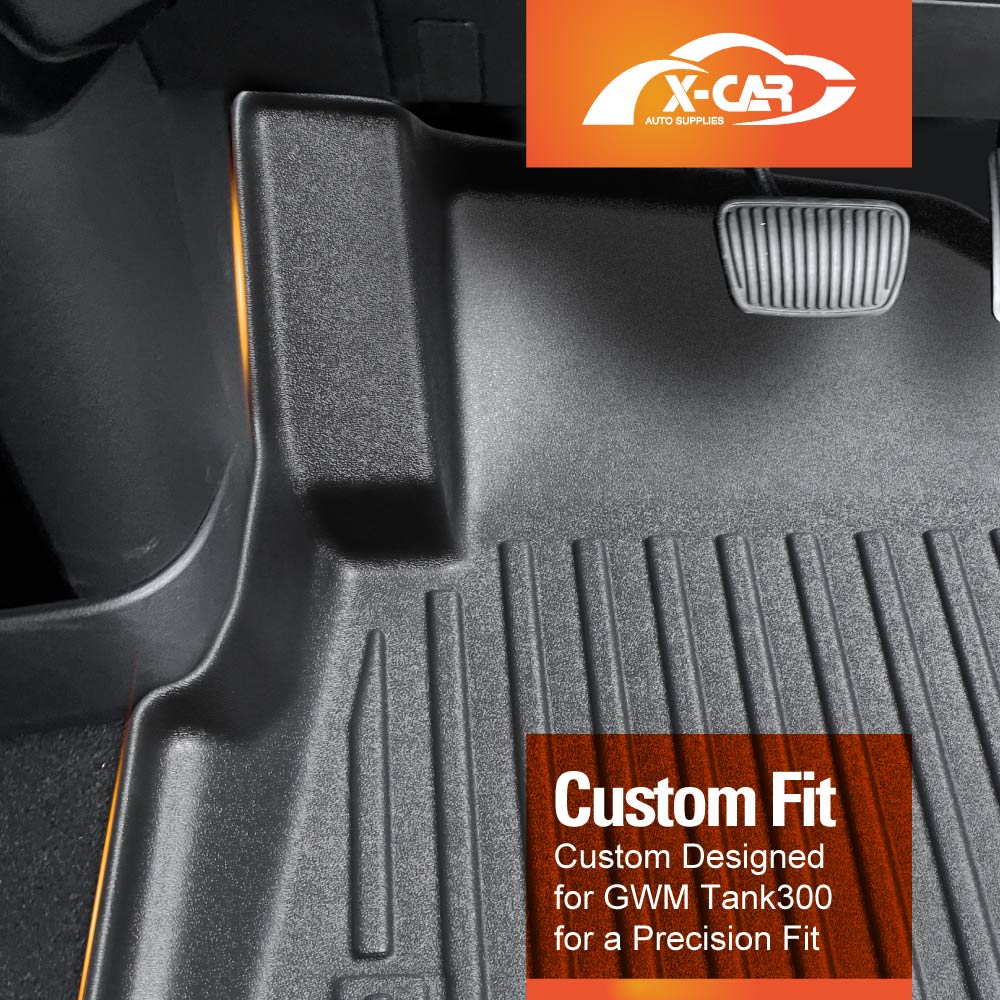 3D Floor Mats for Hyundai Staria 2021-Onwards All-Weather Car Liners
