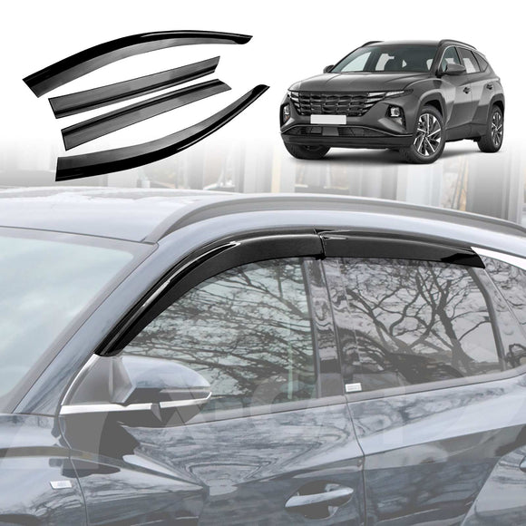 WeatherShields for Hyundai Tucson 2021-Onwards Car Weather Shields Wind Deflectors Sun Visors