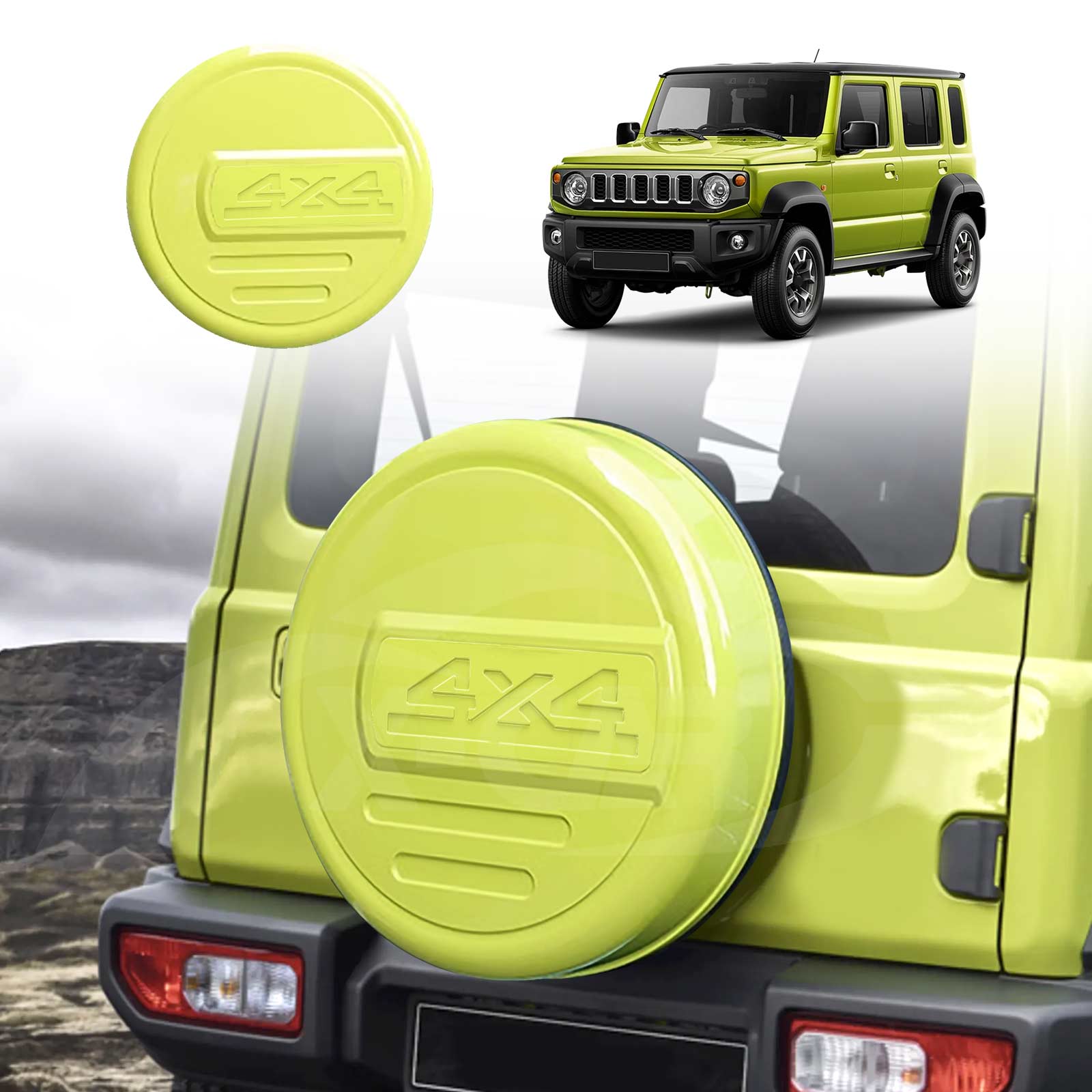 Spare Wheel Cover for Suzuki Jimny XL 5-Door 2023-2025 - 0