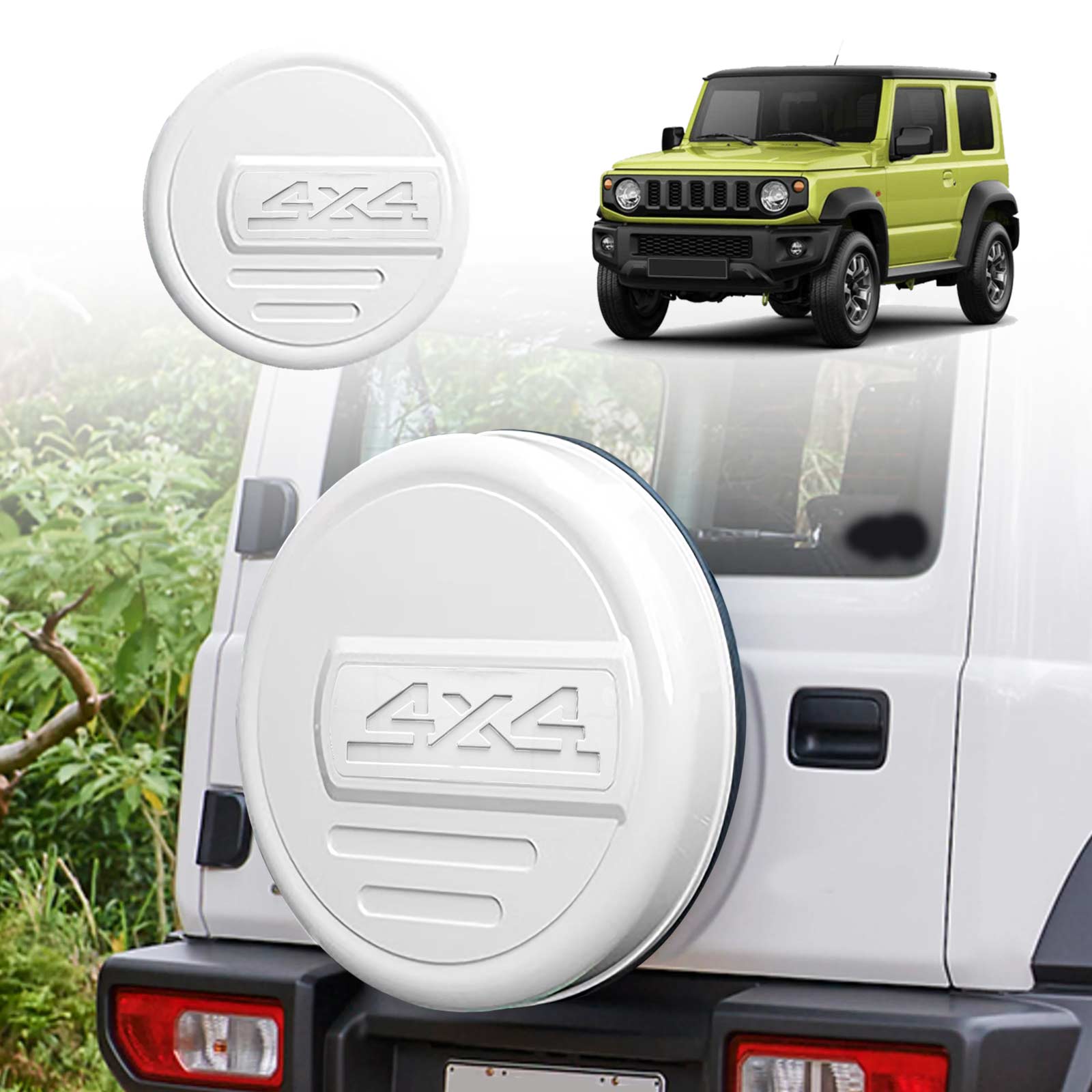 Spare Wheel Cover for Suzuki Jimny 3-Door 2018-2025 Protector Exterior Modification Accessories