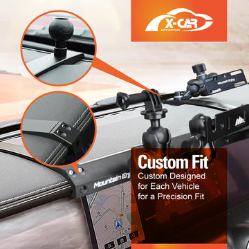 Aluminium Dash Integrated Bracket Multi-function Mount Holder for GWM Tank 300 2023-2025 - 0