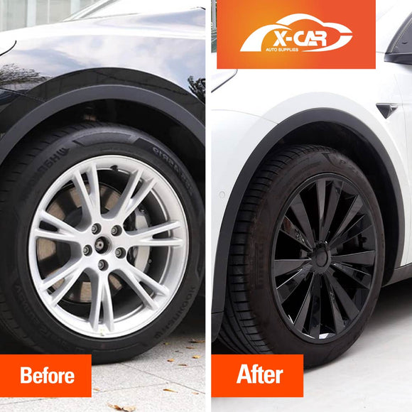 Tesla Model Y 2021-2025 19" Wheel Protector Cover Hub Caps