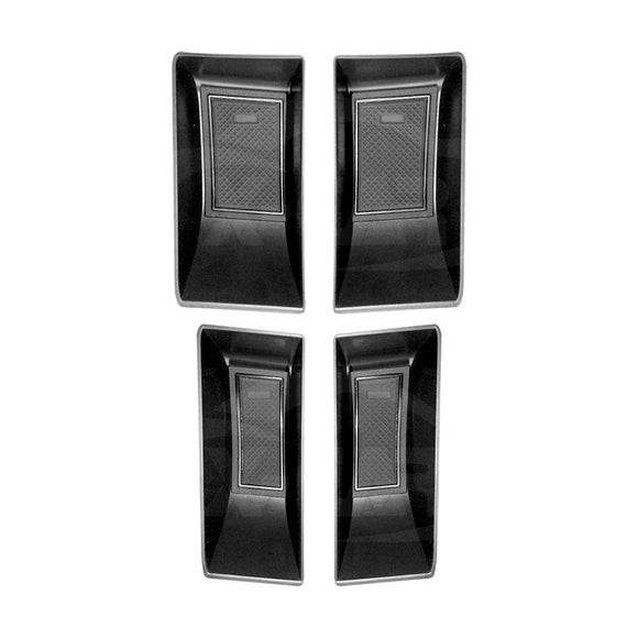 BYD Atto 3 2022-2025 Car Door Side Storage Box Tray Organizer Accessories Front and Rear Row Set of 4