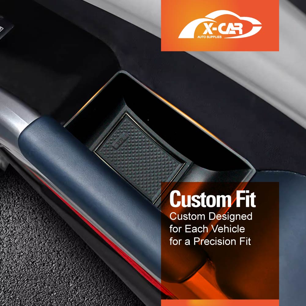 BYD Atto 3 2022-2025 Car Door Side Storage Box Tray Organizer Accessories Front and Rear Row Set of 4 - 0