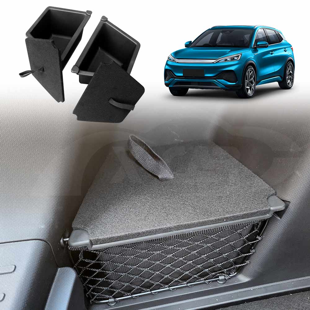 Trunk File Box Atto 3 2022-Onwards Car Rear Trunk Storage Box Trunk Organiser Side ...