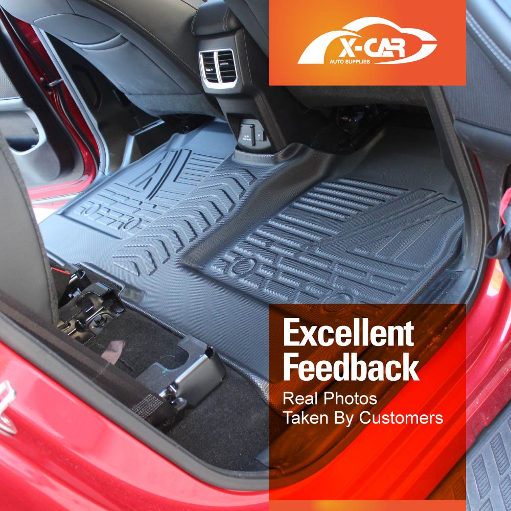 3D Floor Mats for GWM Cannon-X/Vanta/XSR 2021-Onwards All-Weather Liners