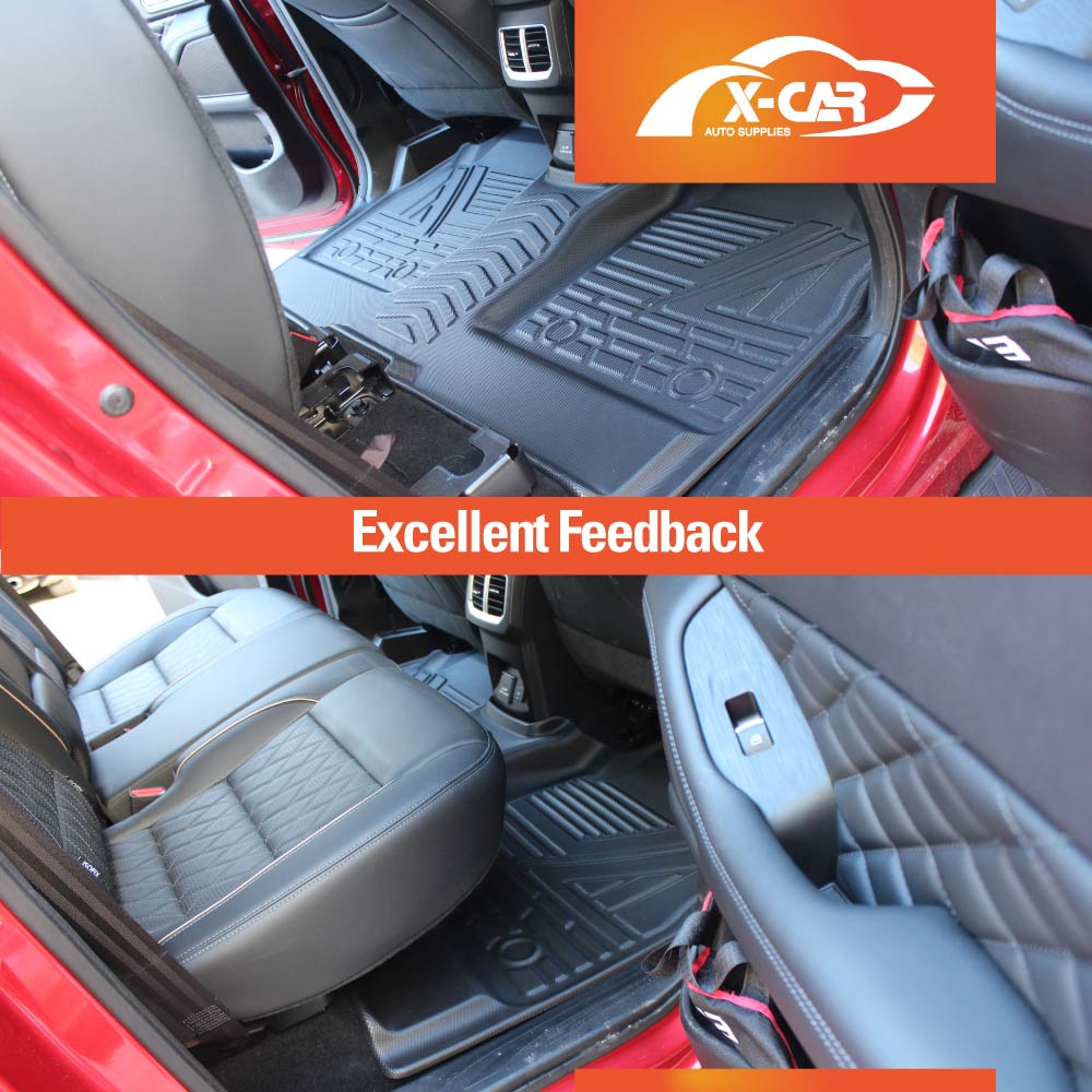 3D Floor Mats for GWM Cannon-X/Vanta/XSR 2021-Onwards All-Weather Liners - 0