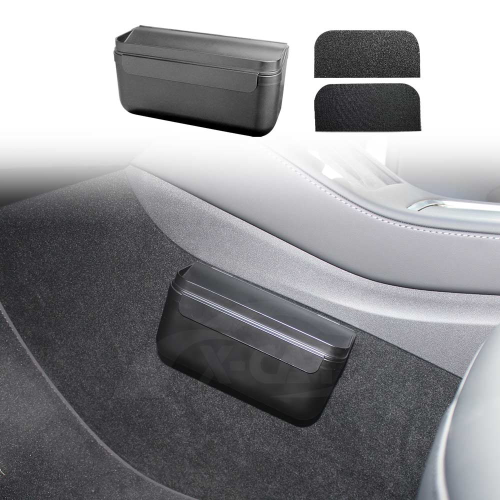 Velcro TPE Storage Box Sunglasses Holder Organiser Accessories | X-CAR