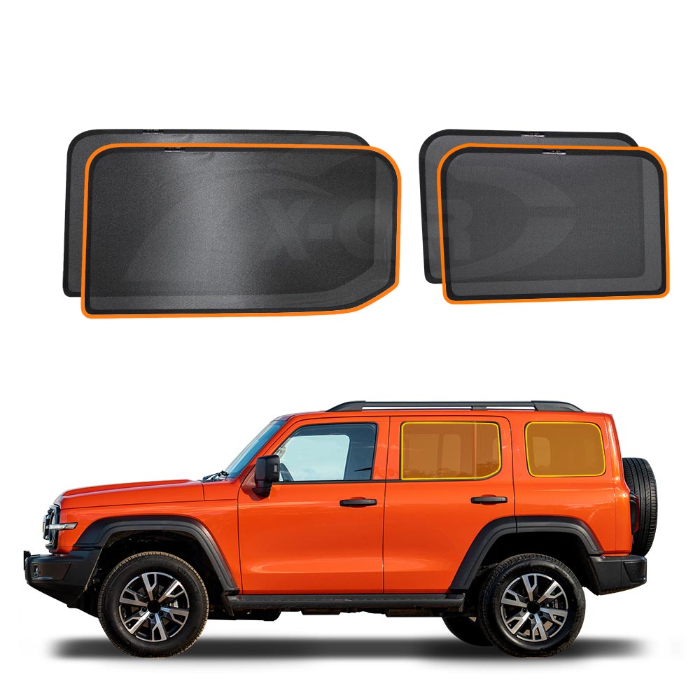 Window Sun Shade for GWM Tank 300 2023-2025 Magnetic Blind Mesh