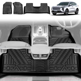 3D Floor Mats for GWM Haval Jolion 2021-2025 All-Weather Liners