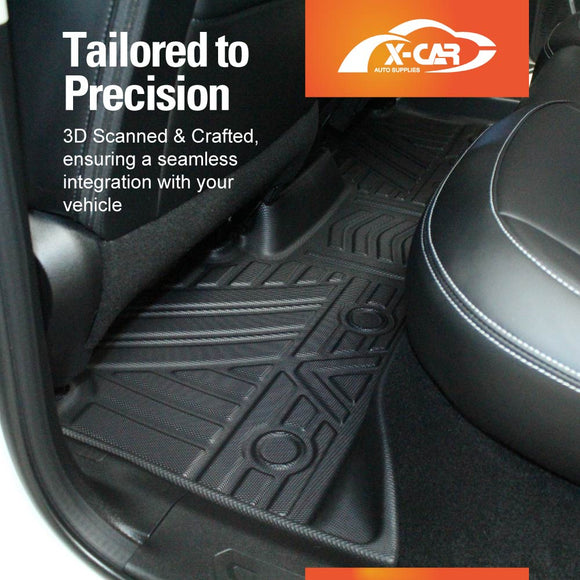 3D Floor Mats for GWM Haval Jolion 2021-2025 All-Weather Liners